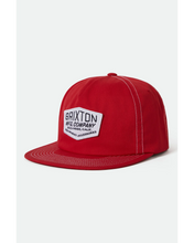 Load image into Gallery viewer, Brixton Coleson HP Snapback Red
