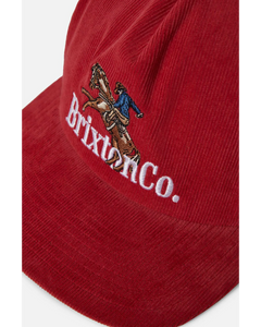 Brixton Inwood Snapback Red