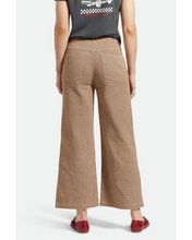 Load image into Gallery viewer, Brixton Margo Cropped Pant Whitecap/Pine Houndstooth
