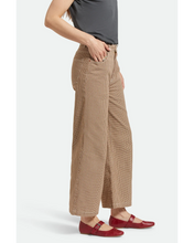 Load image into Gallery viewer, Brixton Margo Cropped Pant Whitecap/Pine Houndstooth
