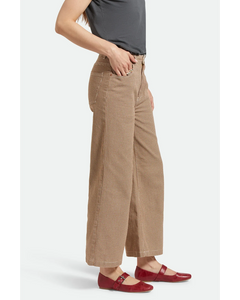 Brixton Margo Cropped Pant Whitecap/Pine Houndstooth