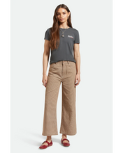 Load image into Gallery viewer, Brixton Margo Cropped Pant Whitecap/Pine Houndstooth
