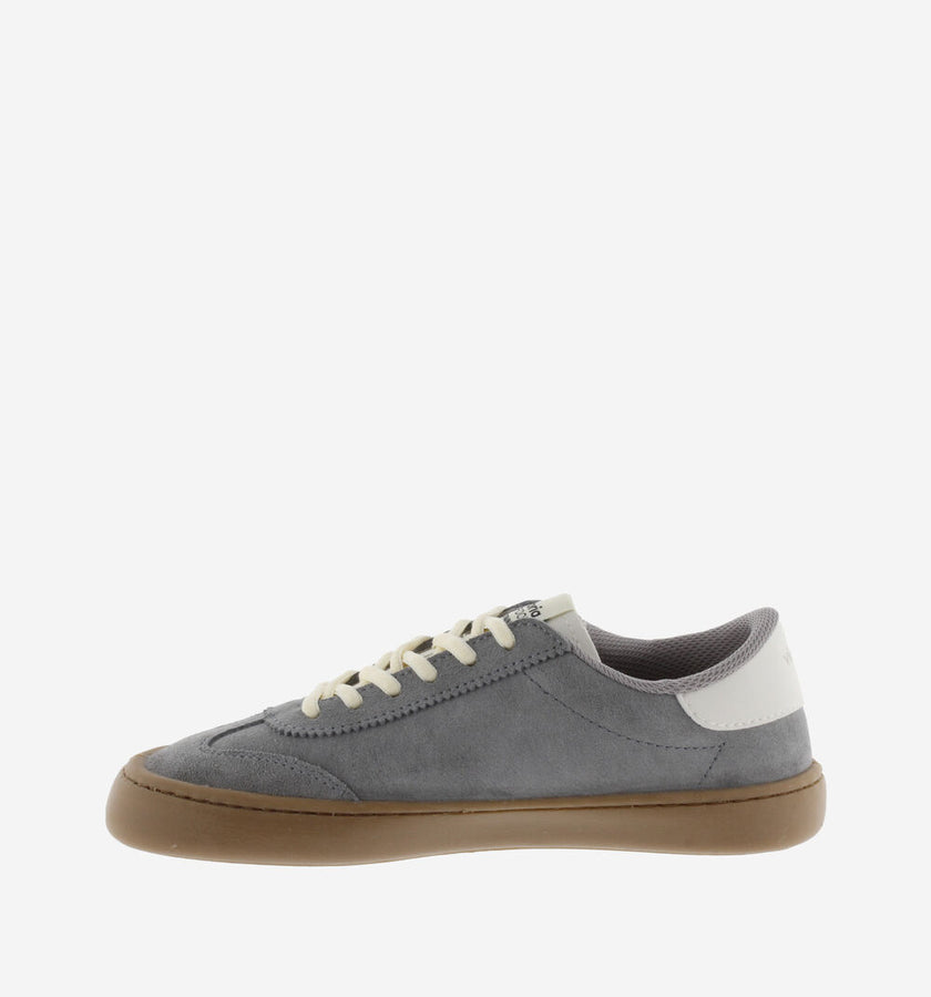 Victoria Shoes Olma Gris Barefoot Leather Sneaker