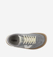 Victoria Shoes Olma Gris Barefoot Leather Sneaker