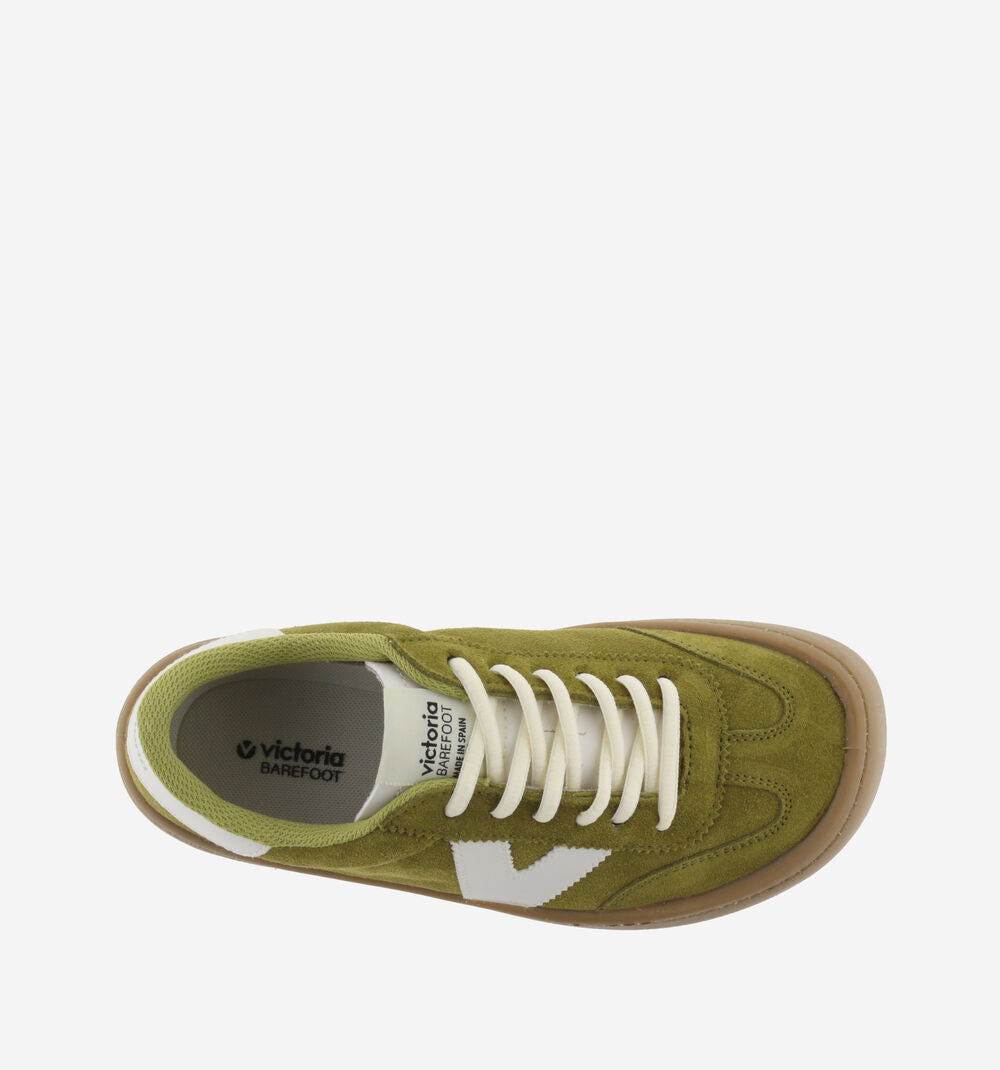 Victoria Shoes Olma Oliva Barefoot Leather Sneaker