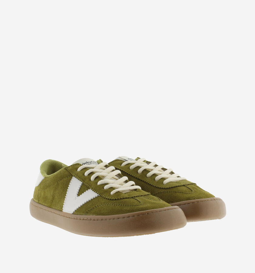 Victoria Shoes Olma Oliva Barefoot Leather Sneaker