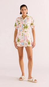 MINKPINK Gracie Belted Playsuit Fruity Floral