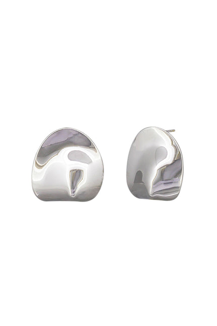 Tiger Tree Silver Ronnie Earrings