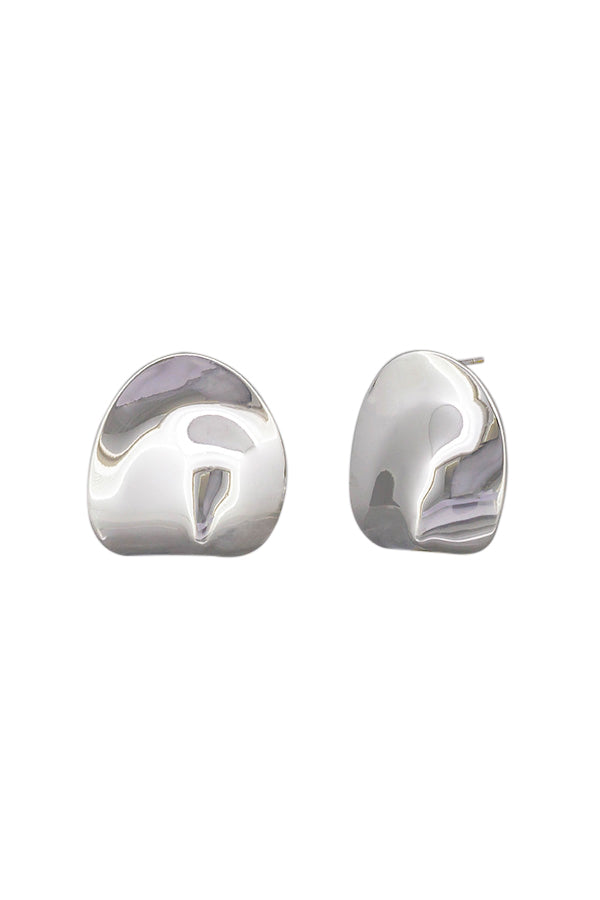 Tiger Tree Silver Ronnie Earrings
