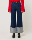 Rolla's Sailor Jean Riley Blue Cuff
