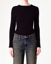 Load image into Gallery viewer, Neuw Denim Jonesy Long Sleeve Tee Black
