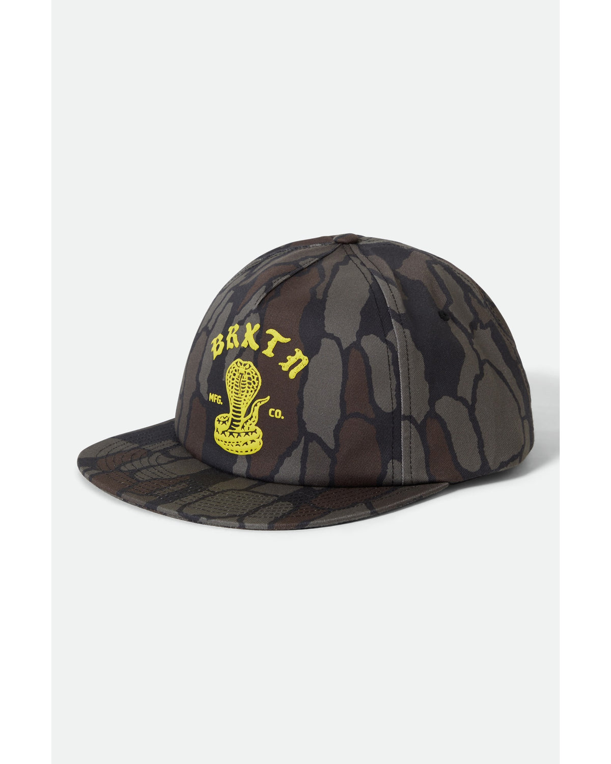 Brixton Darver Snapback Bark Camo