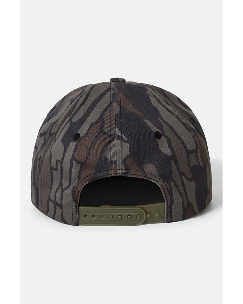 Brixton Darver Snapback Bark Camo