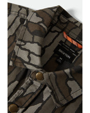 Load image into Gallery viewer, Brixton Builders Stretch Overshirt Bark Camo
