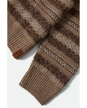 Load image into Gallery viewer, Brixton Midnight Crew Sweater Multi Neutral Stripe
