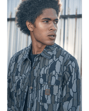 Load image into Gallery viewer, Brixton Builders Stretch Overshirt Bark Camo
