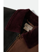 Load image into Gallery viewer, Brixton Mechanics W Garage Zip Jacket Port/Black/Pine Cone Brown
