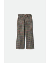 Load image into Gallery viewer, Brixton Margo Cropped 5 Pocket Pant Multi Stripe/Plaid

