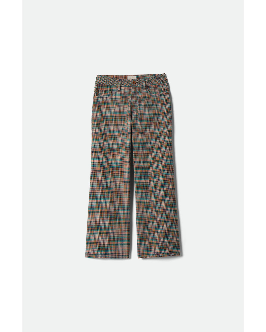 Brixton Margo Cropped 5 Pocket Pant Multi Stripe/Plaid