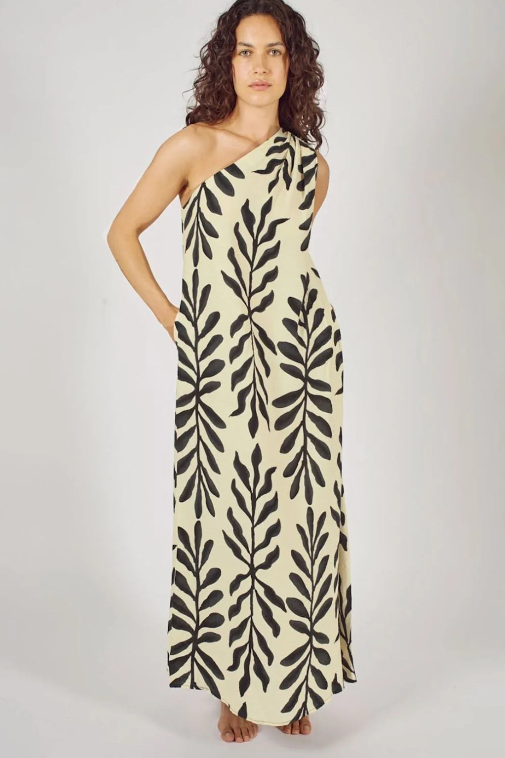 Traffic People Gia Dress Black/Cream