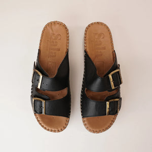 Sala Oasis Black Leather