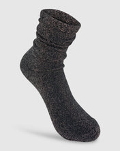 Load image into Gallery viewer, High Heel Jungle Glitterati Socks Black

