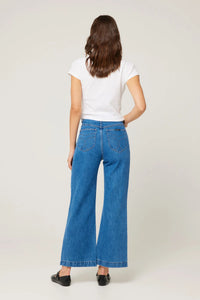 Rolla's Sailor Jean Ashley Blue Crop