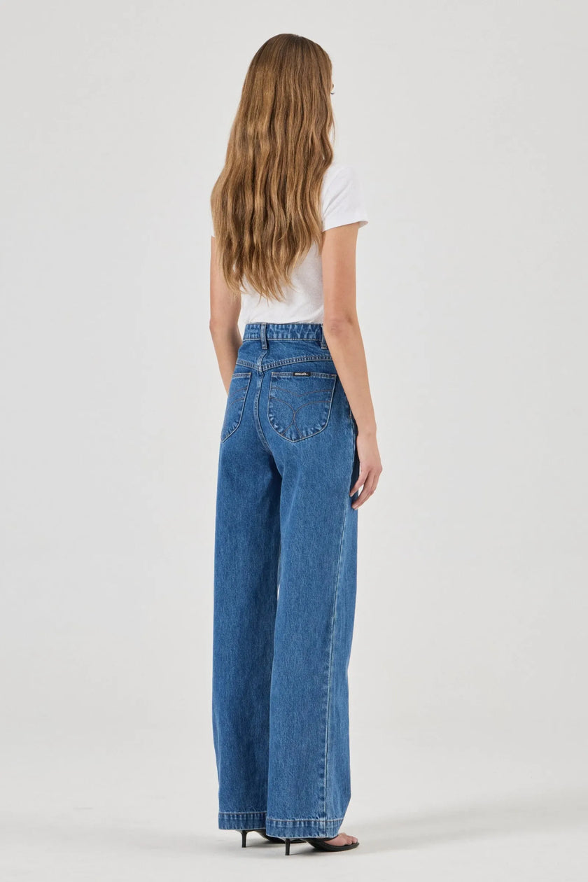 Rolla's Sailor Jean Long Ashley Blue