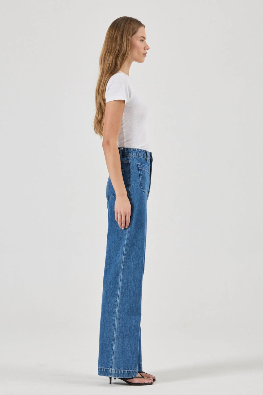 Rolla's Sailor Jean Long Ashley Blue