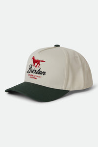 Brixton Leisure Activity MP Snapback Pine Needle/White Cap