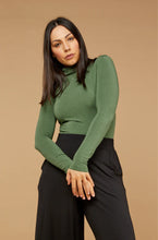 Load image into Gallery viewer, Tani 79278M Turtle Neck Sage Marle
