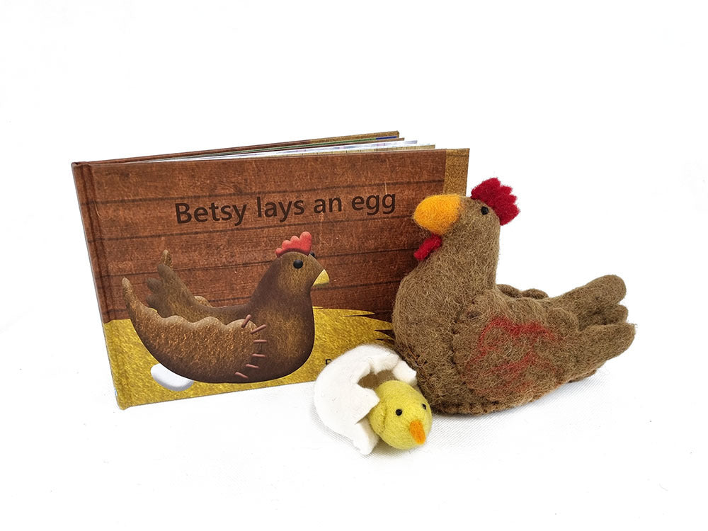 Papoose BETSY Book + Toy