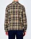 Neuw Denim Printed Check Long Sleeve Shirt Amber