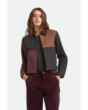 Load image into Gallery viewer, Brixton Mechanics W Garage Zip Jacket Port/Black/Pine Cone Brown
