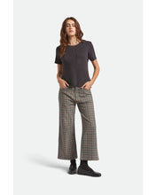 Load image into Gallery viewer, Brixton Margo Cropped 5 Pocket Pant Multi Stripe/Plaid
