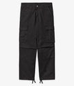 Carhartt WIP Regular Cargo Pant Black Garment Dyed