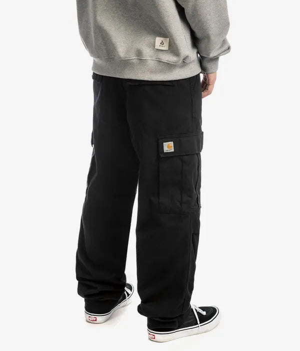 Carhartt WIP Regular Cargo Pant Black Garment Dyed