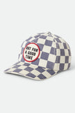 Brixton Out For A Good Time LP Adjustable Cap Navy Gingham