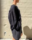 Milkman Waffle Knit Top Black