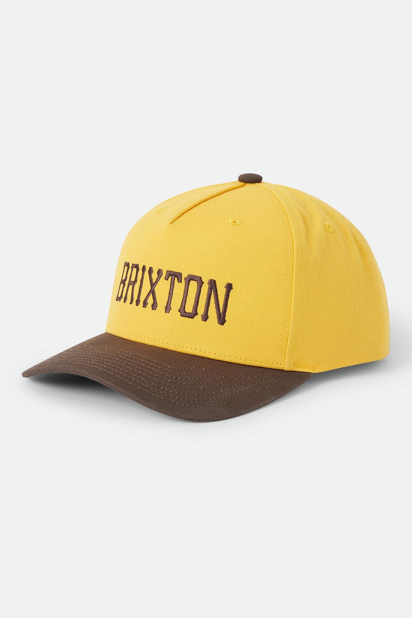 Brixton Homerun Snapback Golden Hour/Walnut Brown