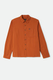 Brixton Hasting Lightweight Flannel Shirt Caramel