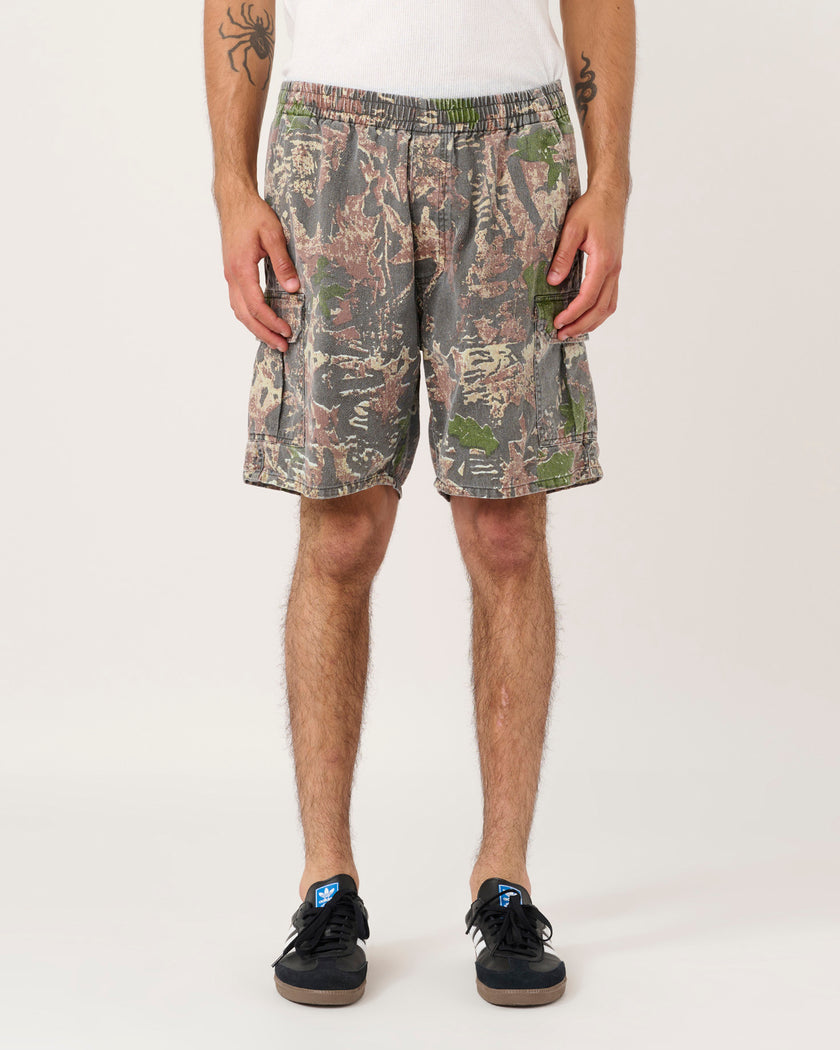 Rollas Cargo Short Camo