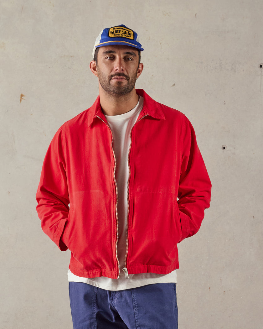 McTavish Garage Jacket Red