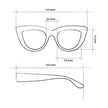 OKKIA OK013 Claudia Sunglasses Black
