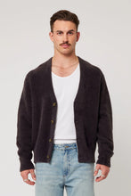Load image into Gallery viewer, Rolla&#39;s Shag Cardigan Charcoal
