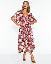 Load image into Gallery viewer, Fate + Becker Lyrical Midi Dress Oscar Floral
