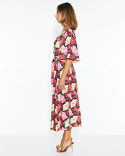 Load image into Gallery viewer, Fate + Becker Lyrical Midi Dress Oscar Floral
