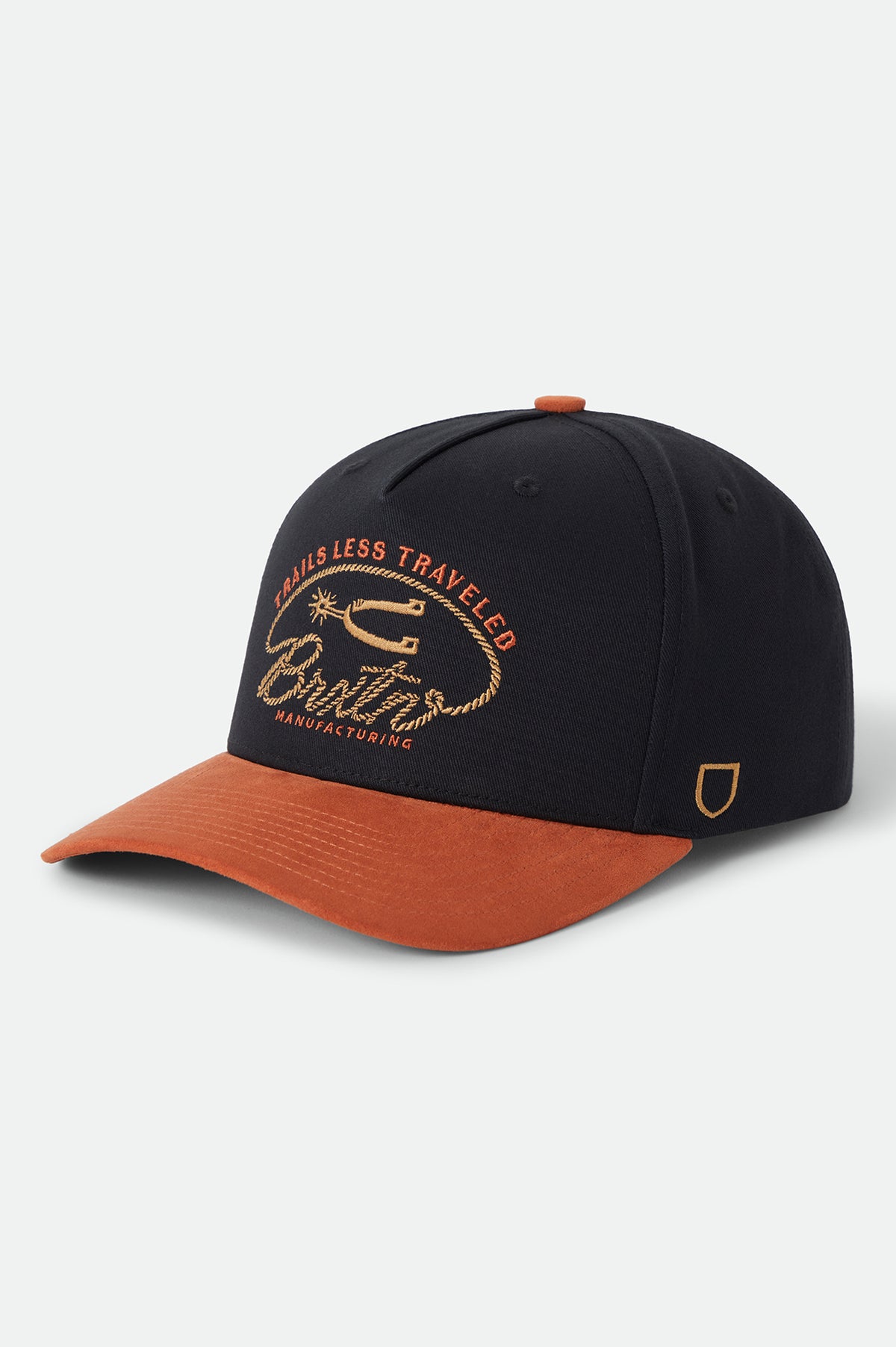 Brixton Trails Snapback Black/Red Earth