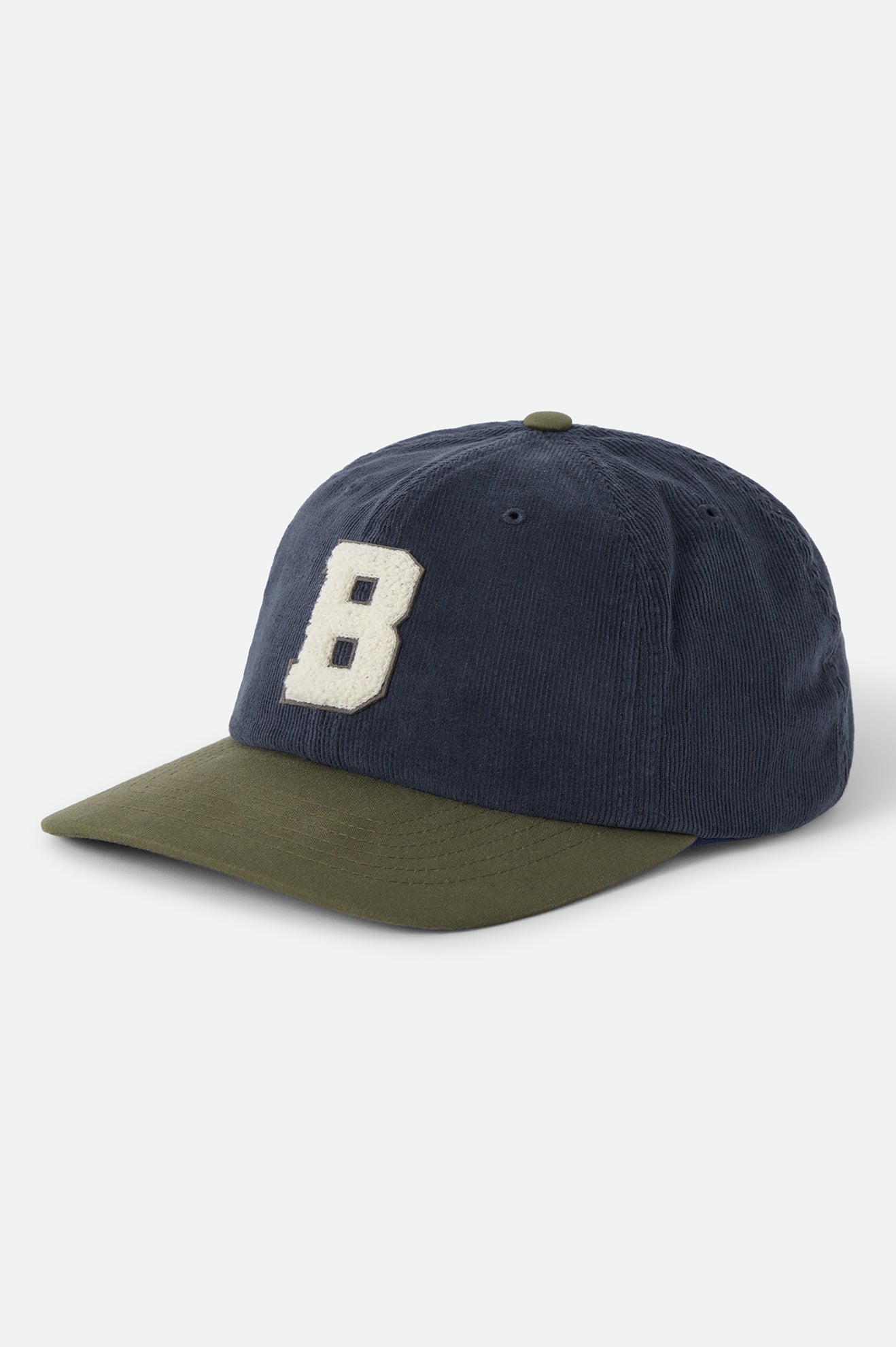 Brixton Big B MP Adjustable Cap Washed Navy/Dark Olive
