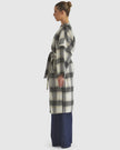 Fate + Becker Sway Coat Check Cream